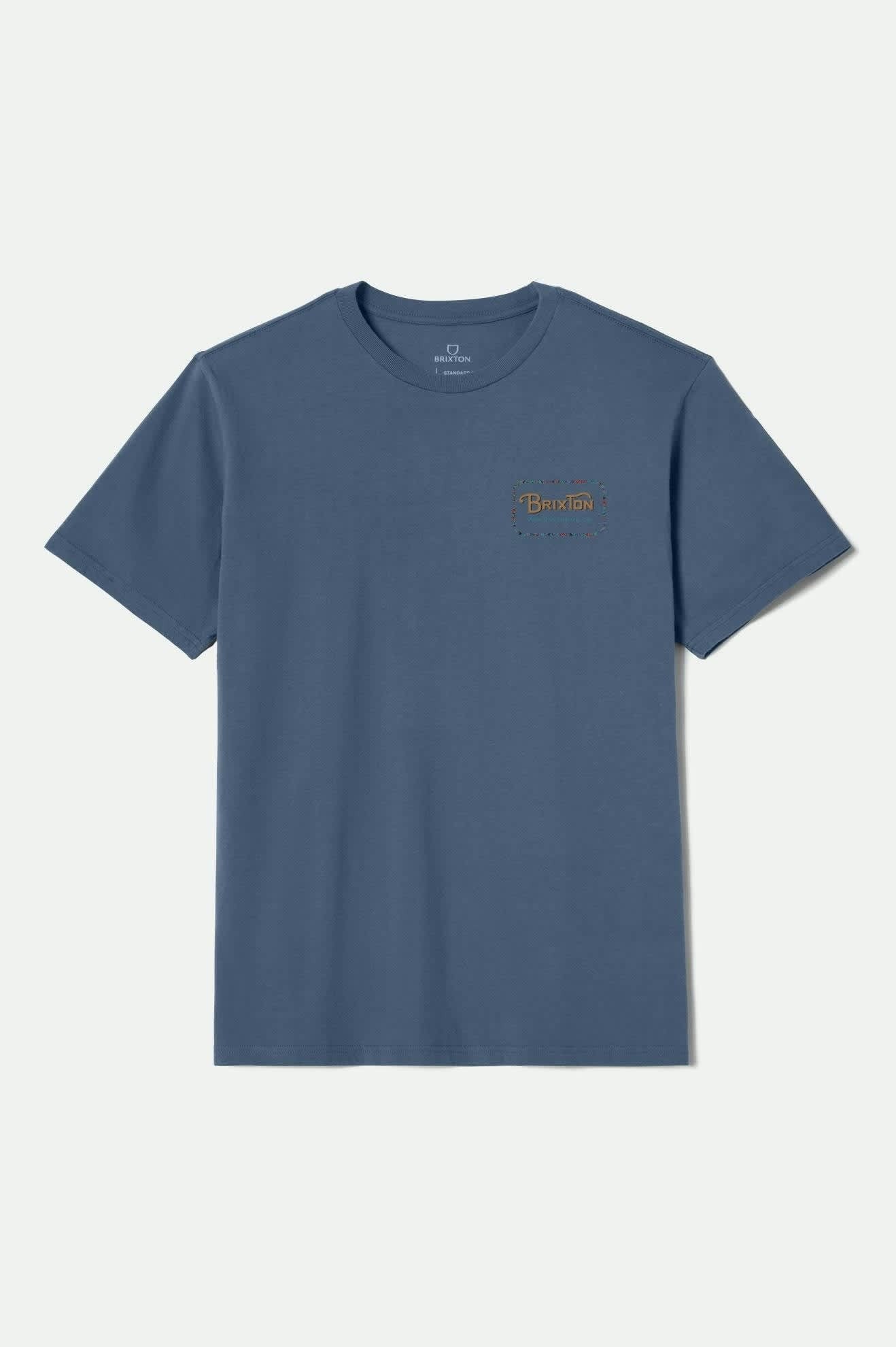 Grade S/S Standard T-Shirt - Harbor Blue/Black/Marble Teal
