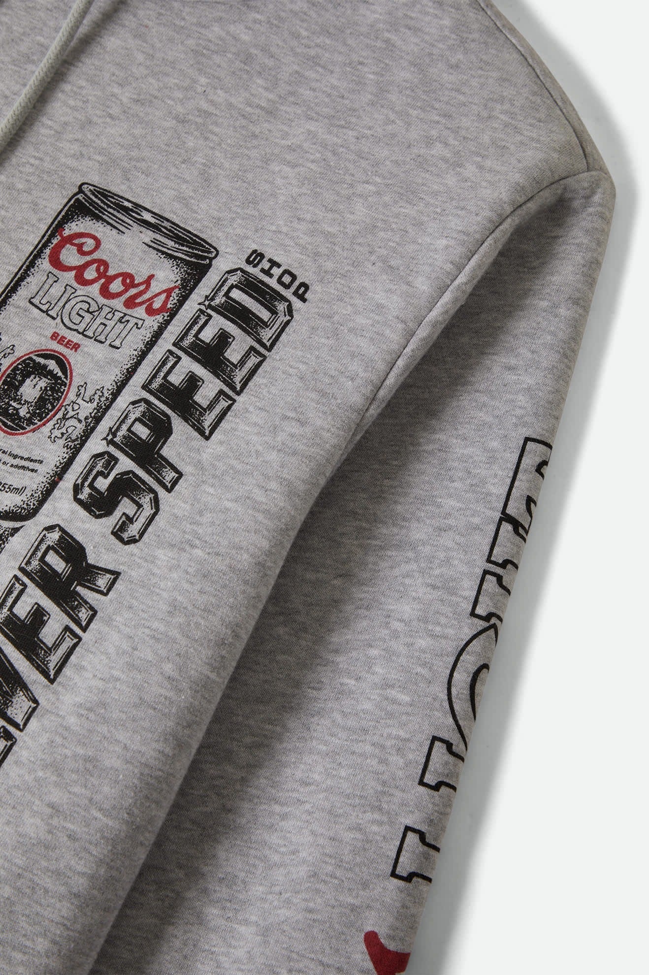 Coors Light Silver Speed Hoodie - Heather Grey