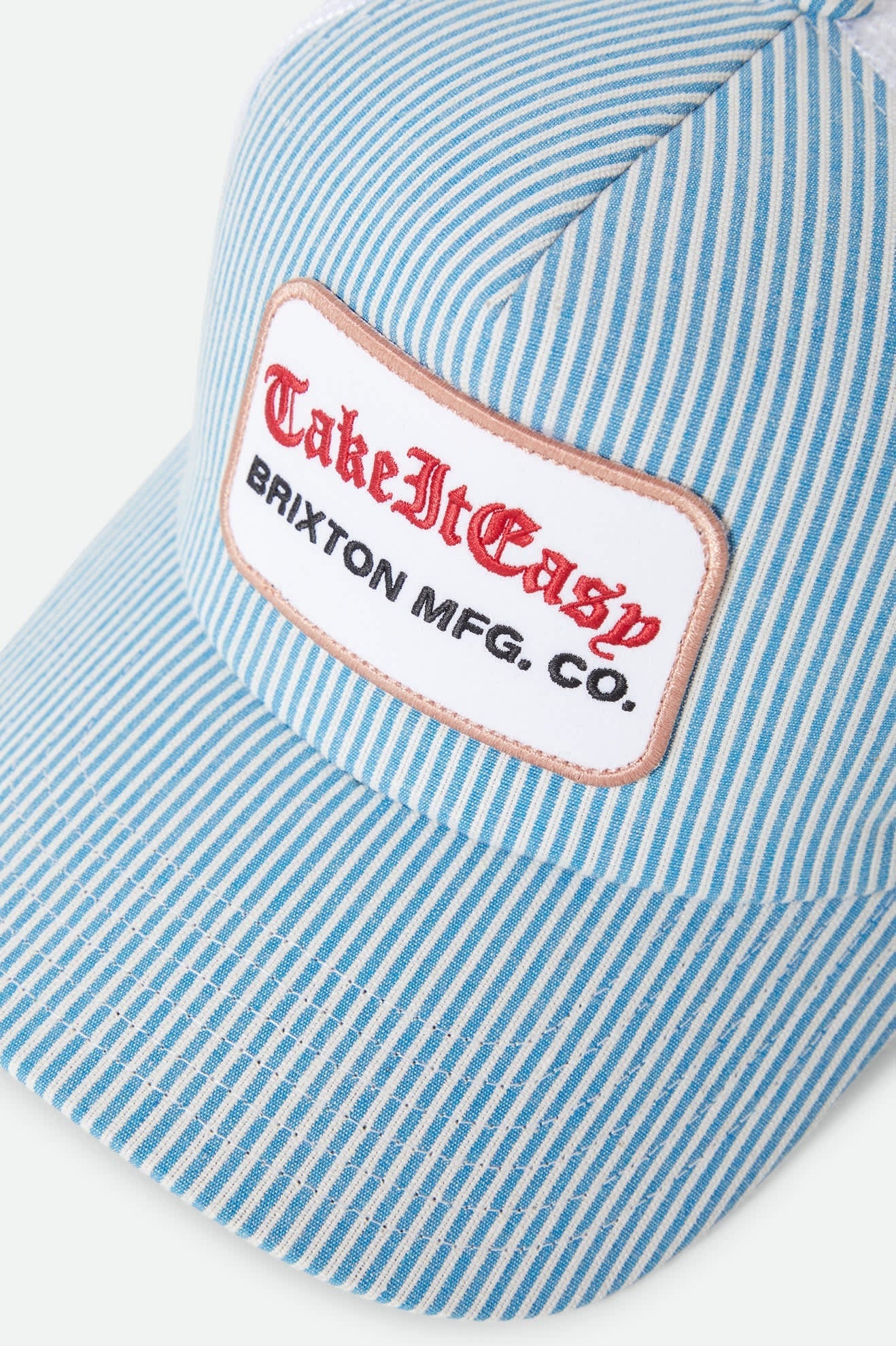 Take It Easy Netplus Trucker Hat - Two Boot Stripe