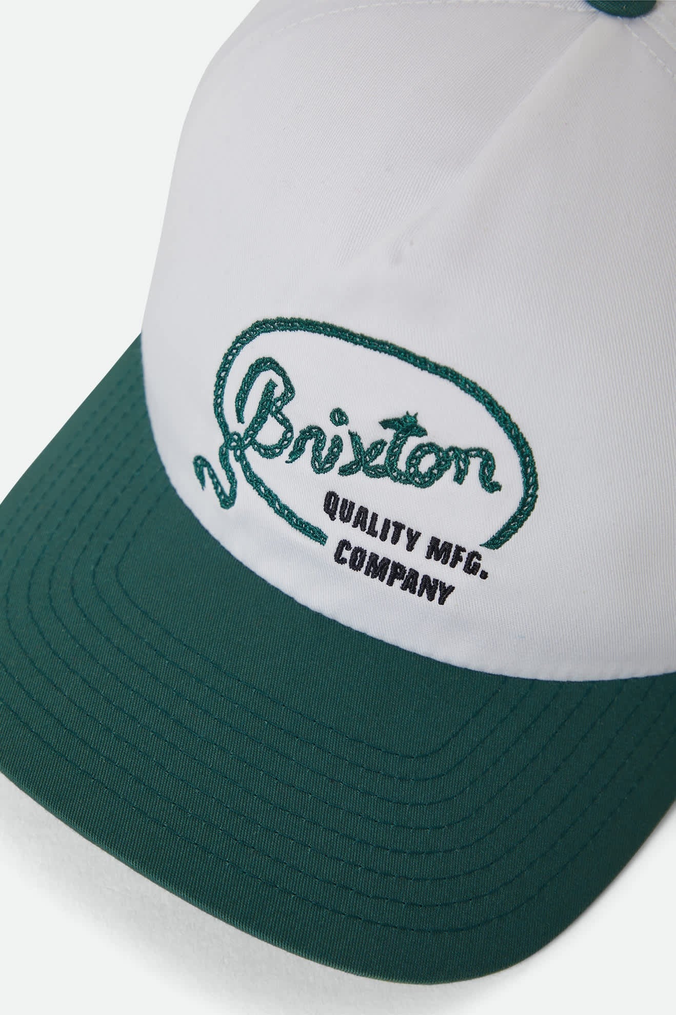 Gallatin Snapback - Off White/Primal Green