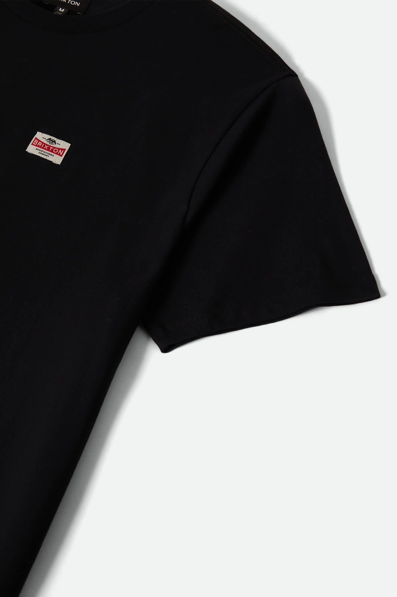 Highmont S/S Standard T-Shirt - Black Worn Wash