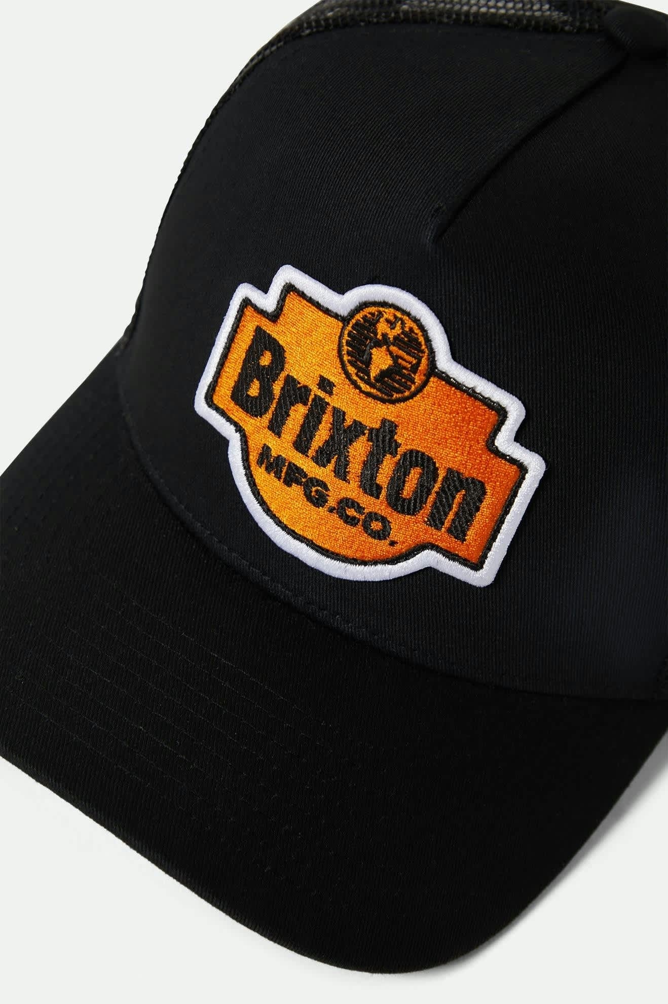 Genuine Quality Netplus Trucker Hat - Black/Black