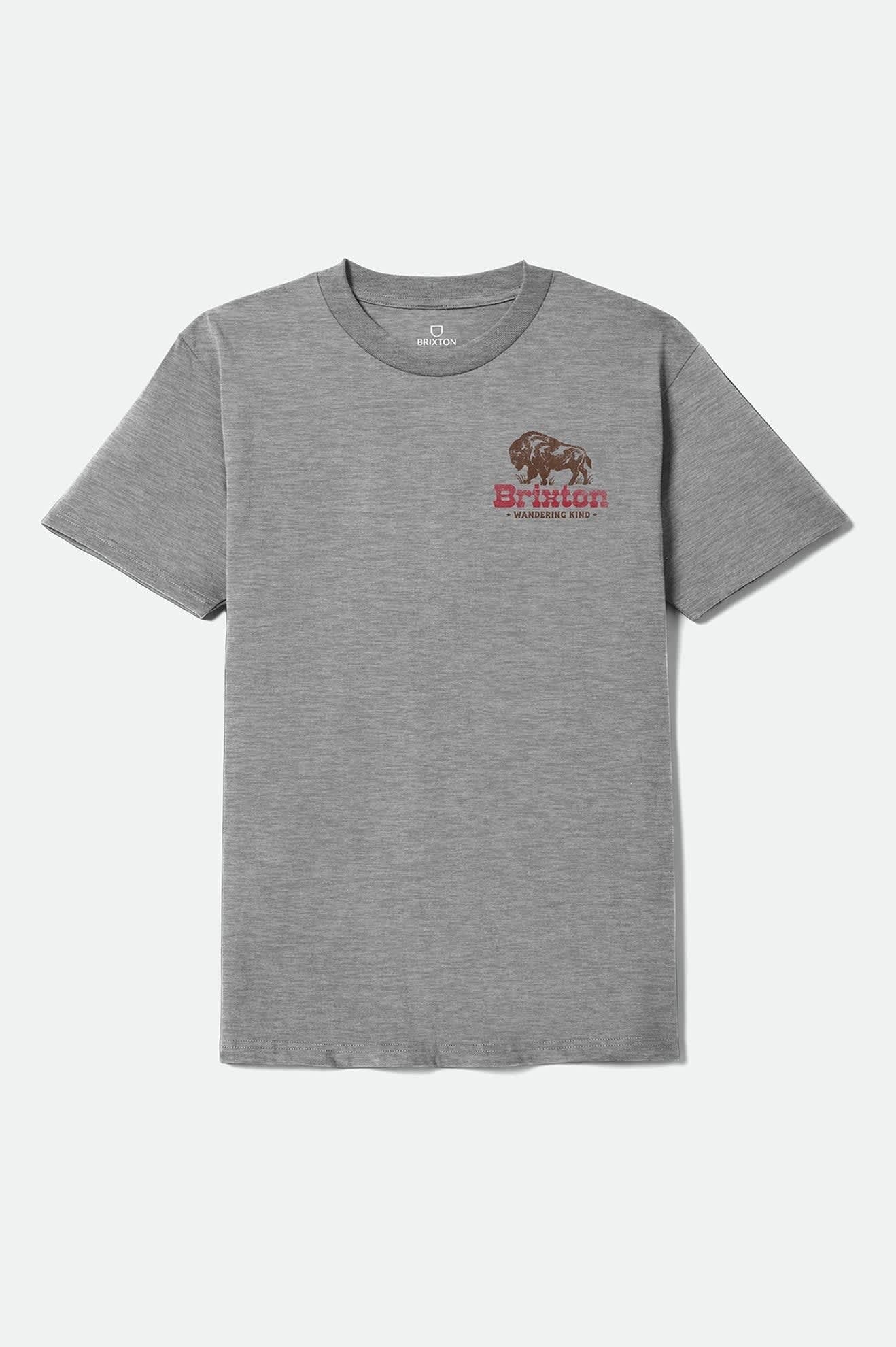 Drifter Short Sleeve Standard T-Shirt - Heather Grey