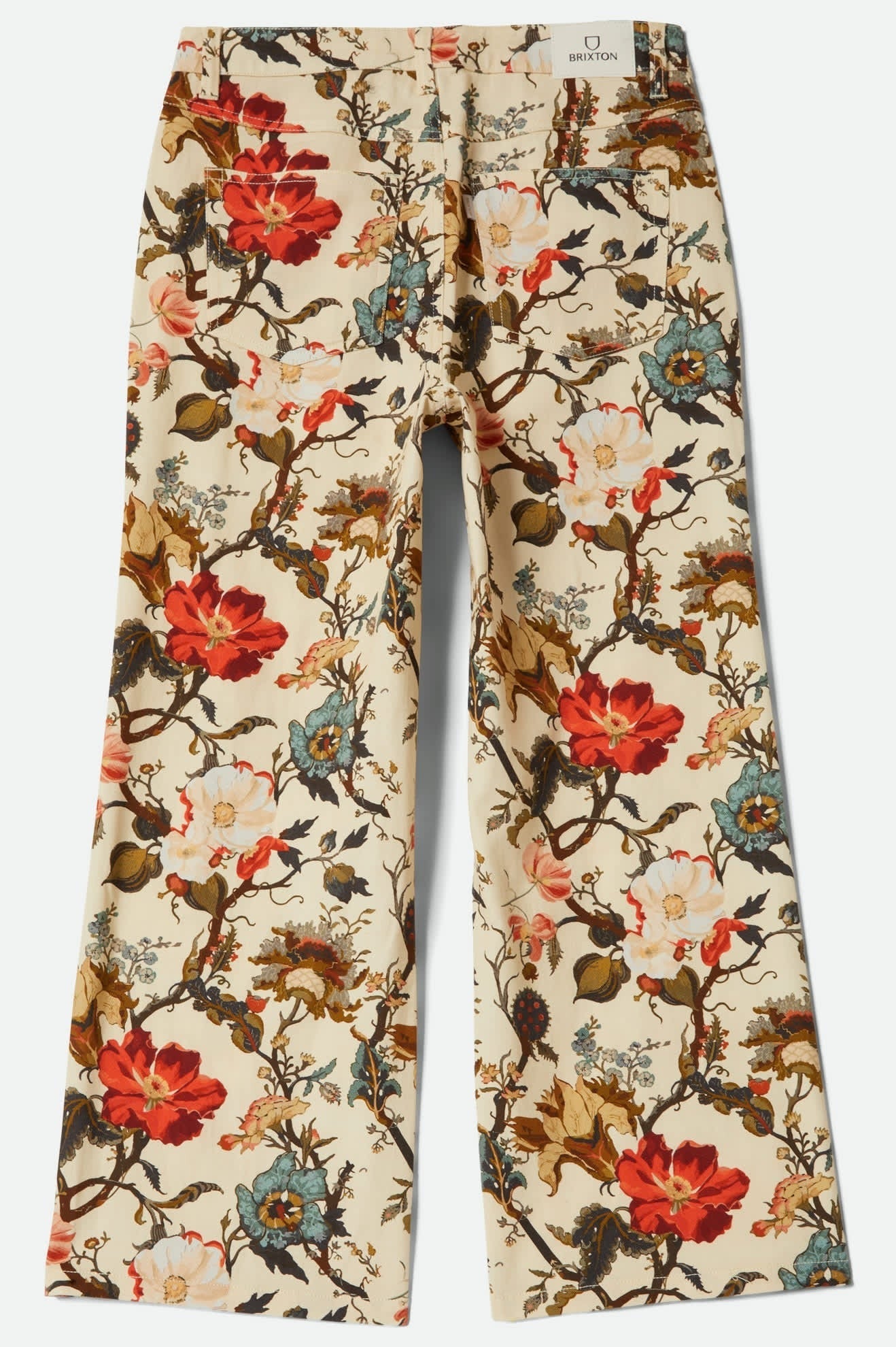 Margo Cropped 5-Pocket Pant - Botanical Floral