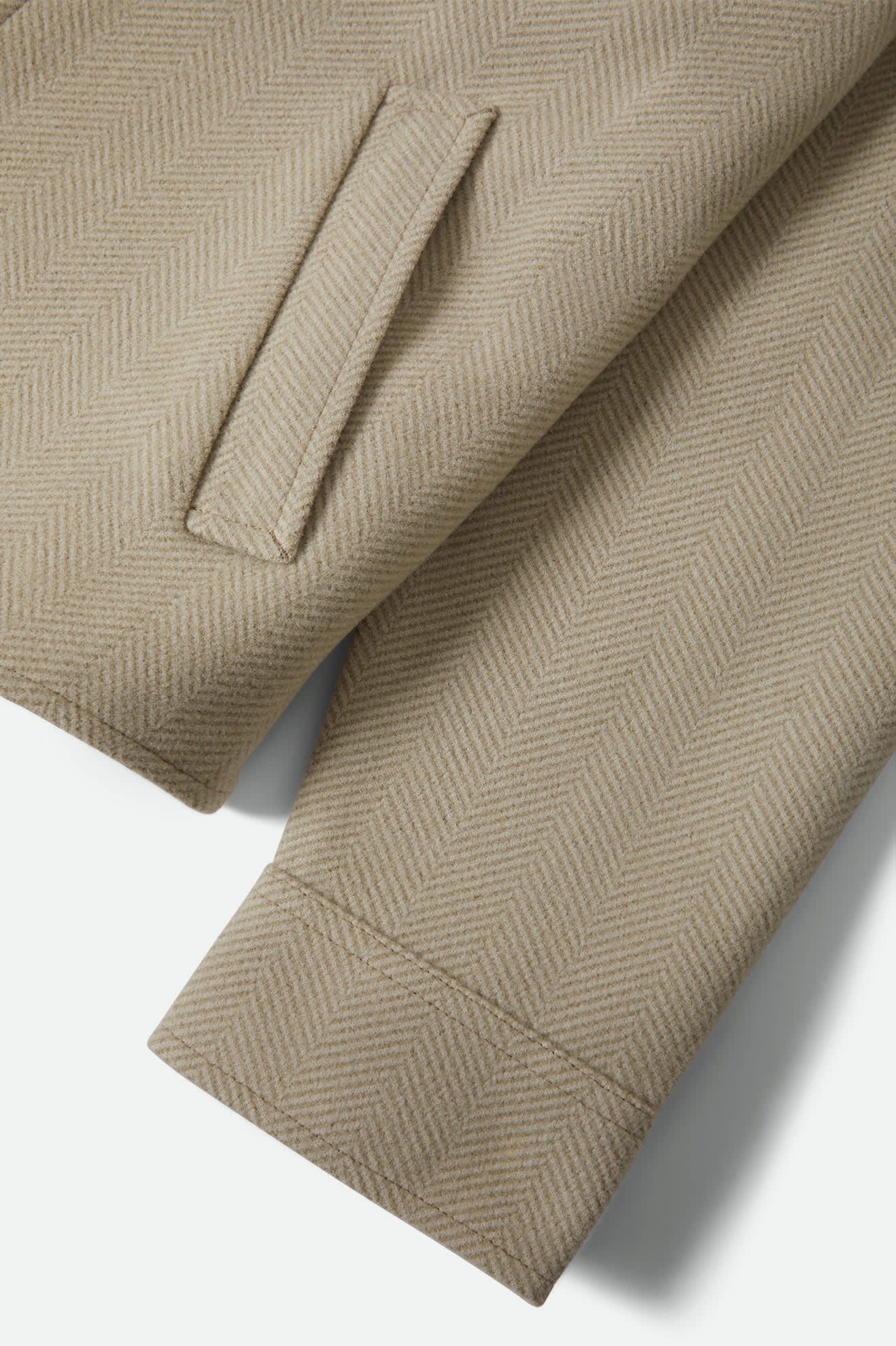 Durham Brushed Menswear Jacket - Brushed Elm