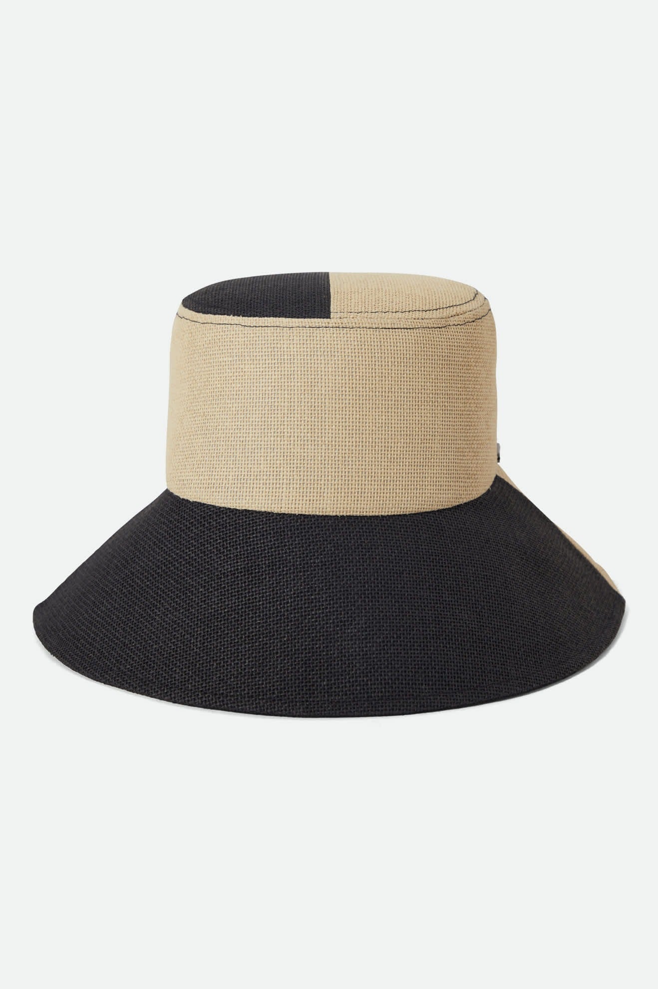 Harmony Packable Bucket Hat - Natural/Black