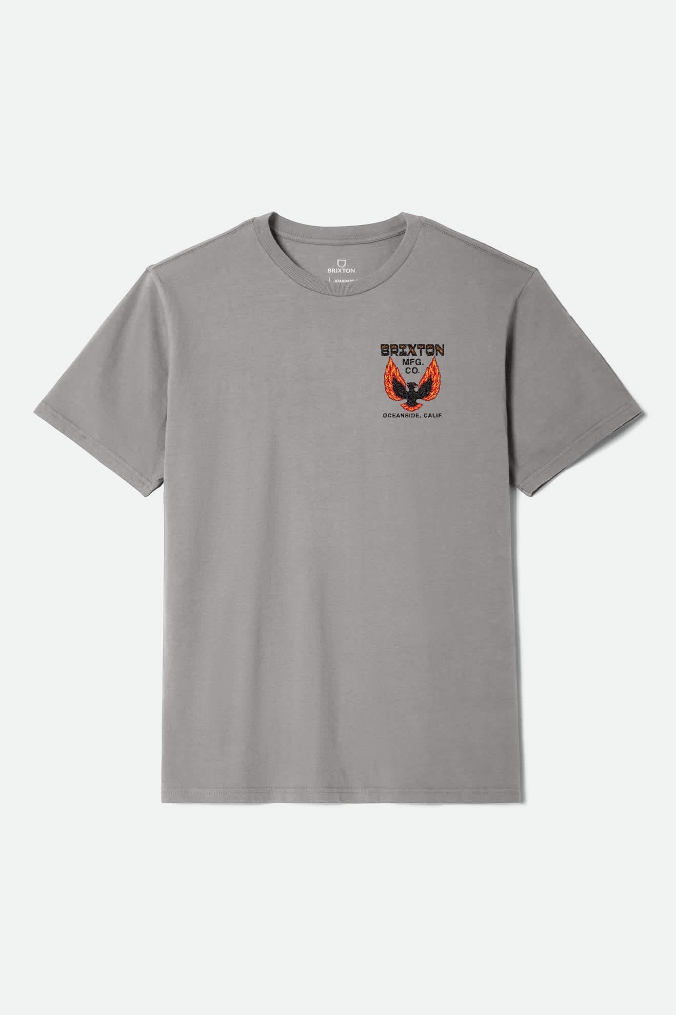 Garvey S/S Tailored T-Shirt - Heather Grey