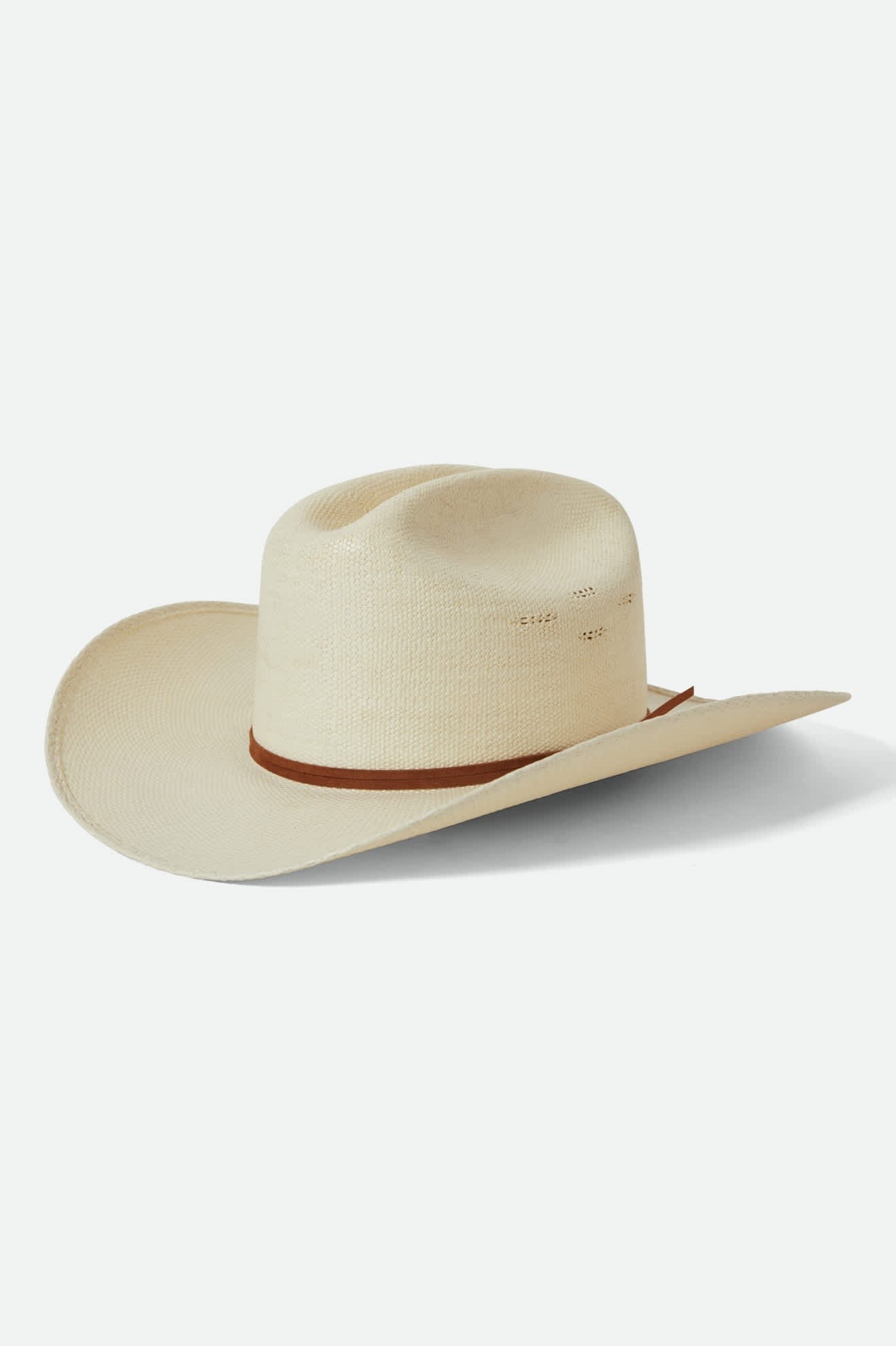Laredo Straw Cowboy Hat - Bone