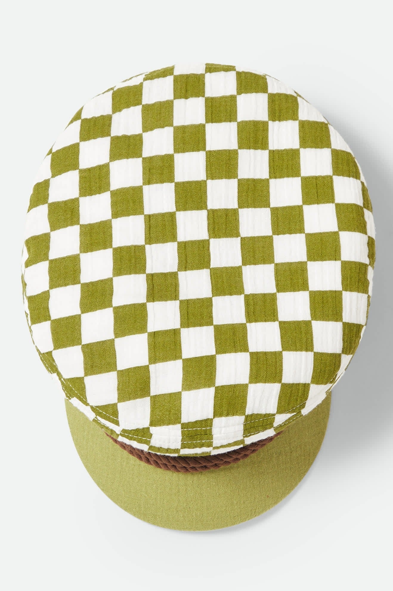 Fiddler Fisherman Cap - Sublime Green Checker Board