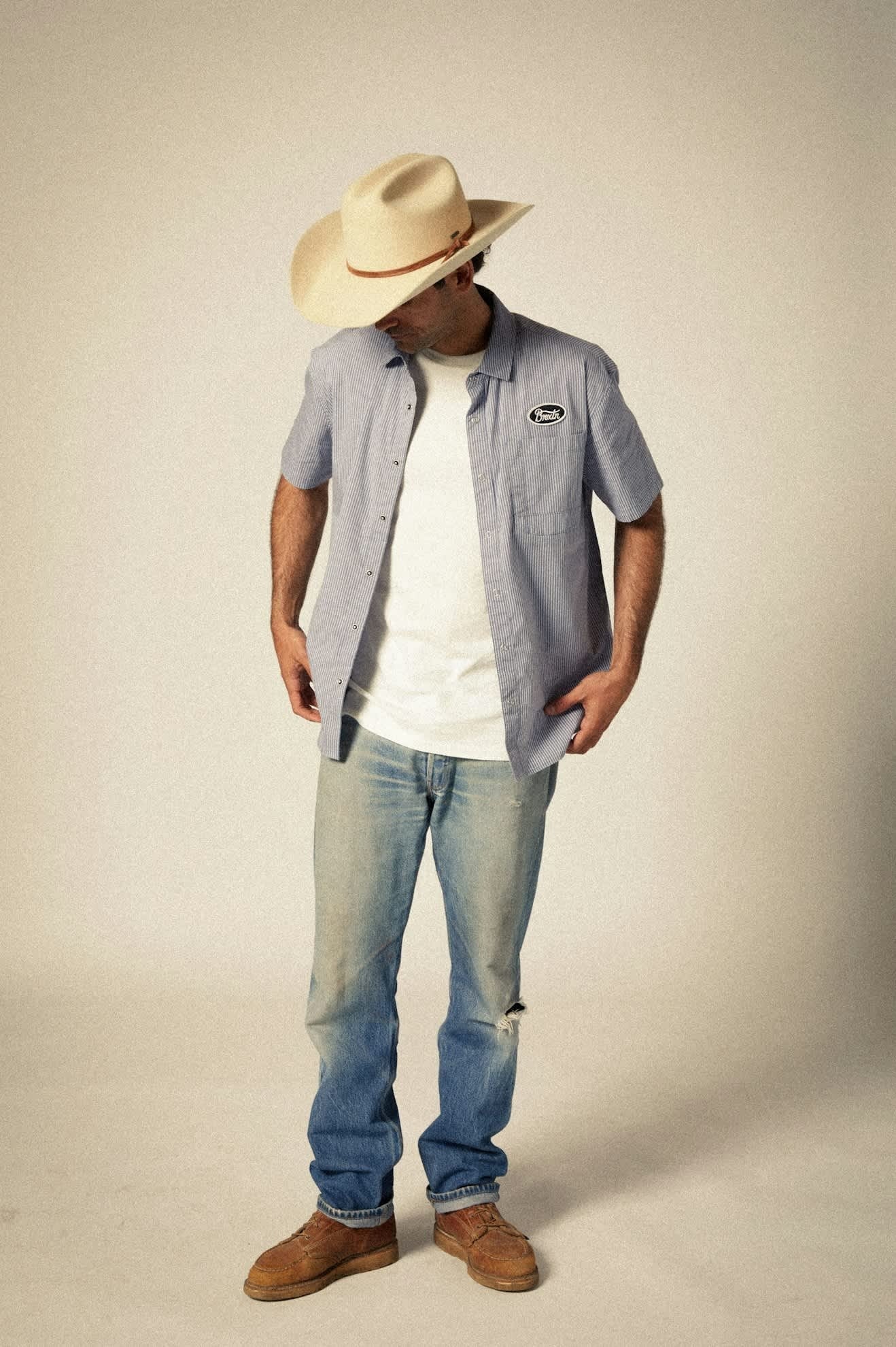Laredo Cowboy Hat - Bone