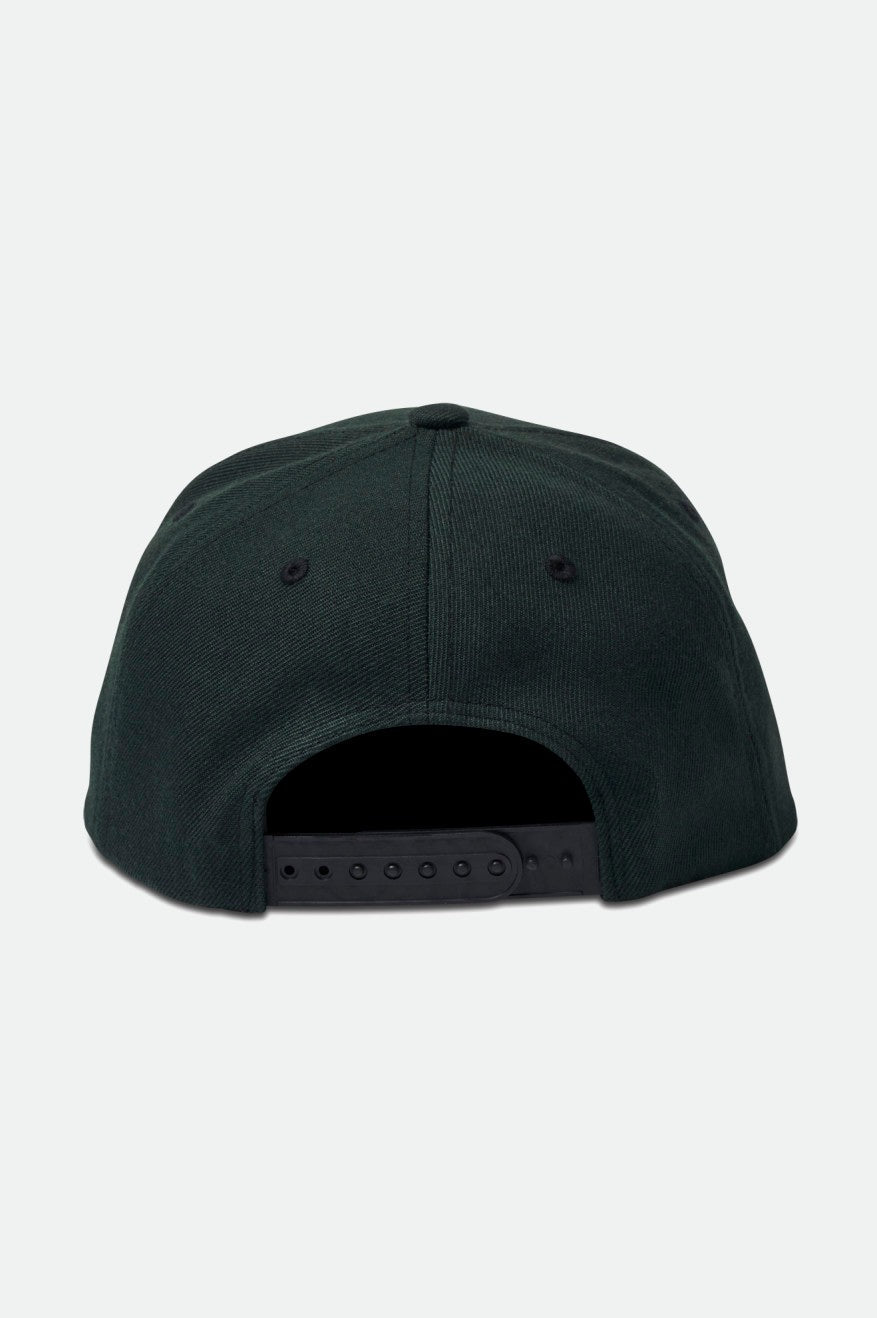 Crest Snapback - Black