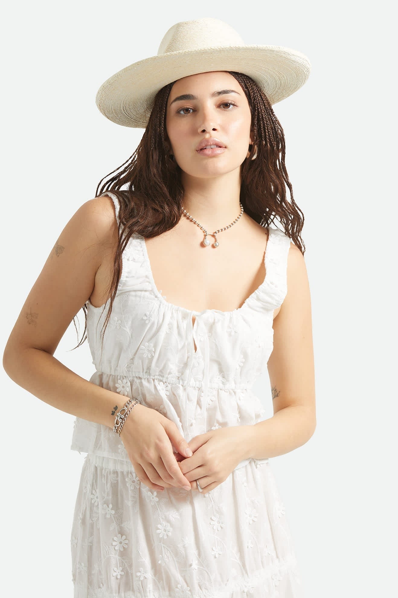 Marlow Straw Rancher Hat - Bone