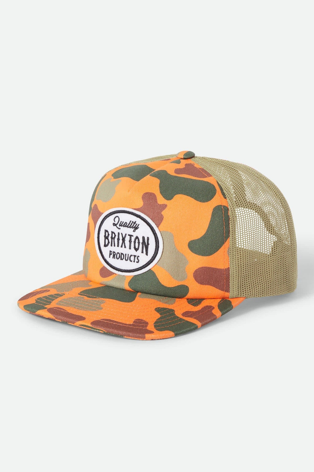 Henry Trucker Hat - Orange Duck Camo/Orange