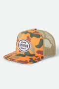 Henry Trucker Hat - Orange Duck Camo/Orange