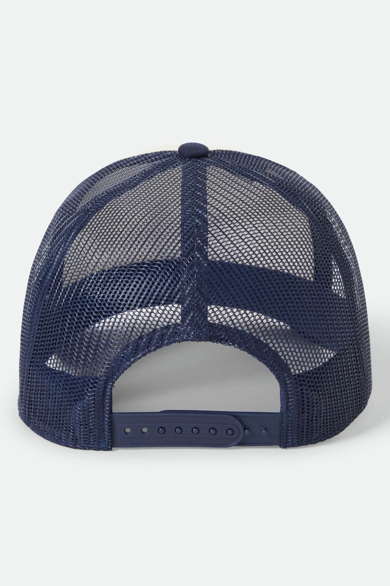 Horseshoe Trucker Hat - Washed Navy