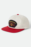 Division Netplus Snapback - Off White/Red