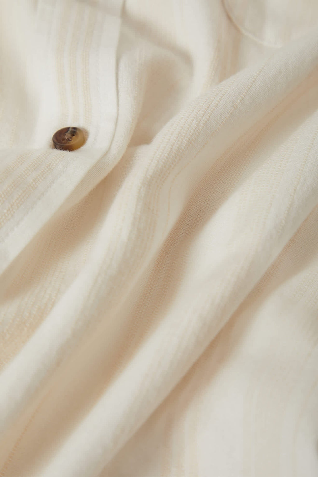 Cru Stripe Dobby Short Sleeve Shirt - Off White