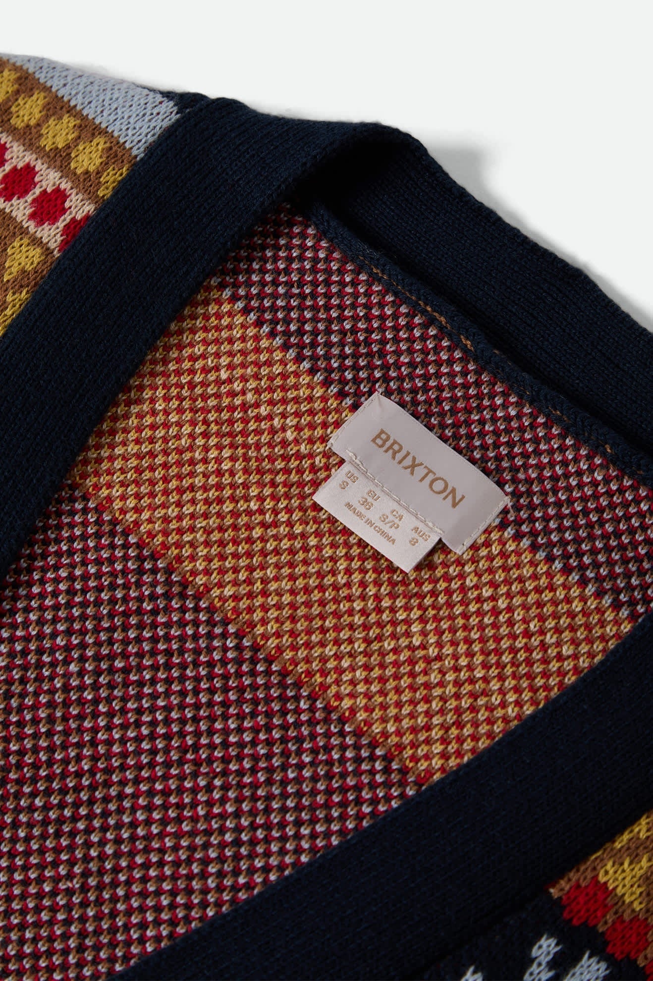 Winter Racing Cardigan - Multi Racing Stripe