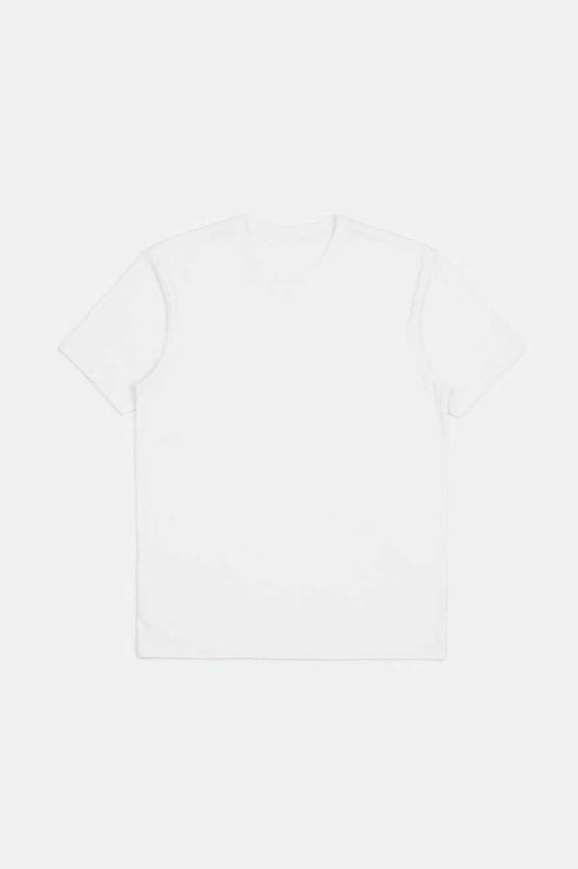 Premium Cotton S/S Tailored T-Shirt - White