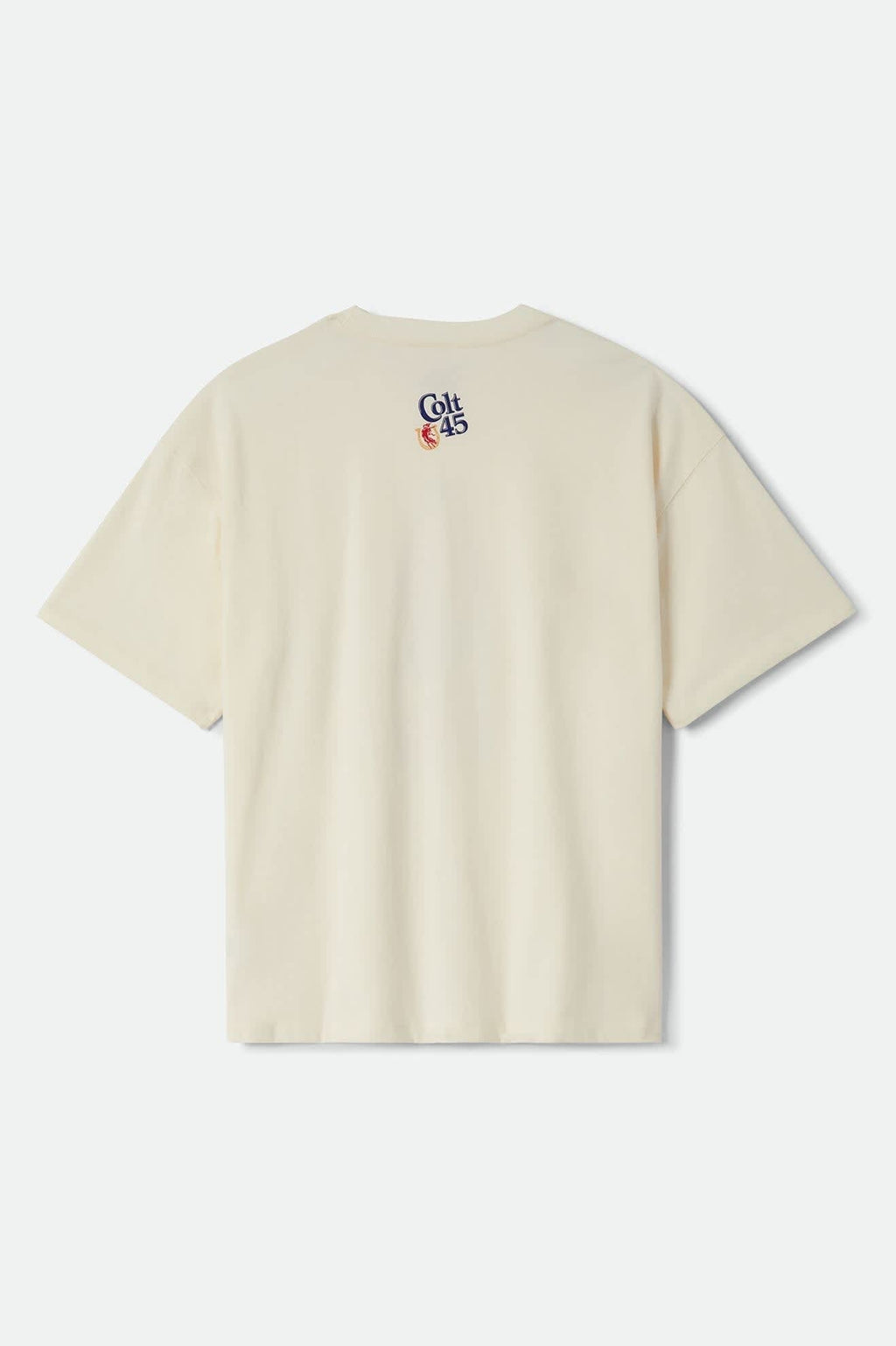 Colt 45 Forty Oz Short Sleeve Oversized T-Shirt - Natural