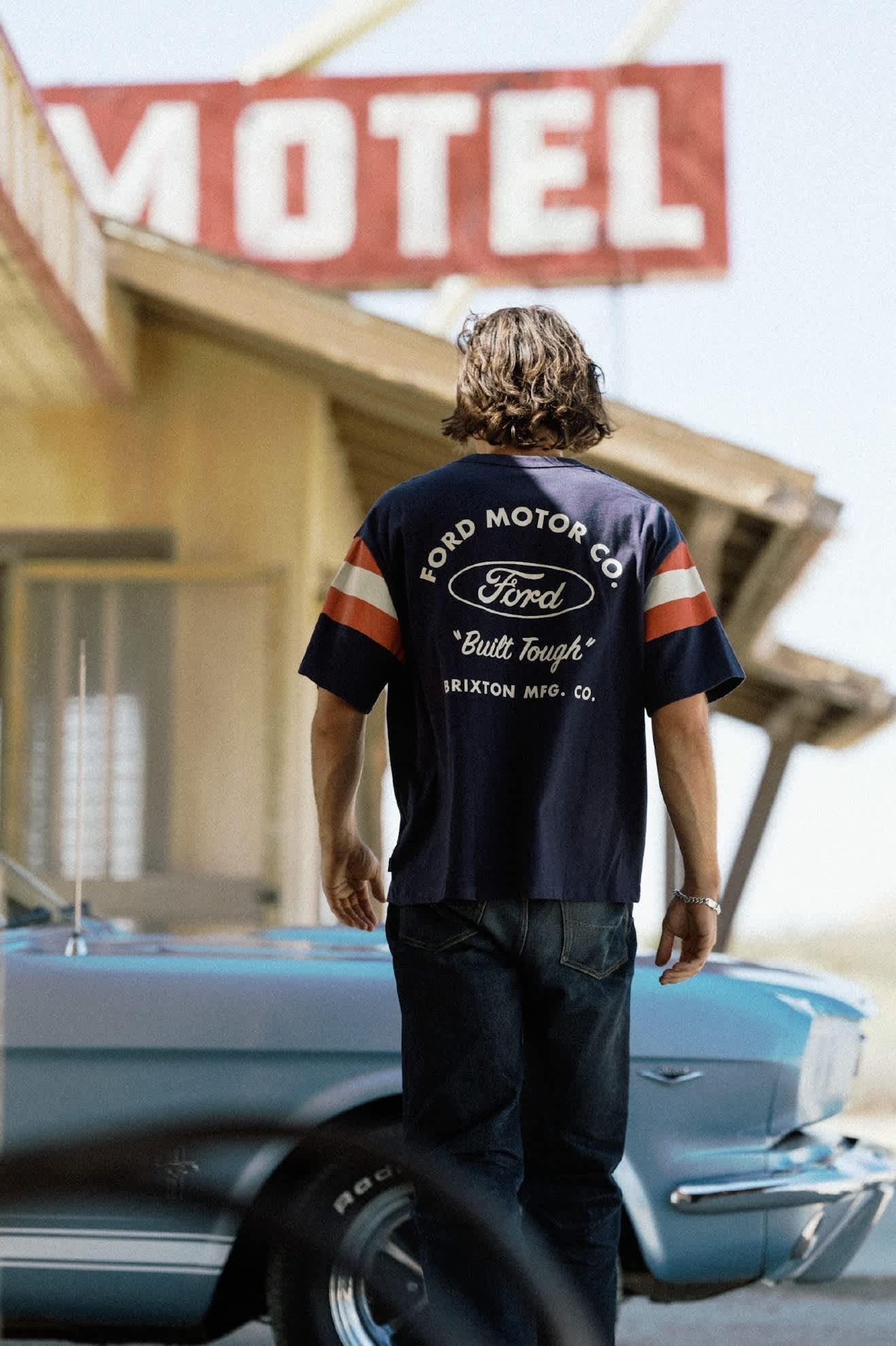 Ford Built Tough Jersey - American Navy