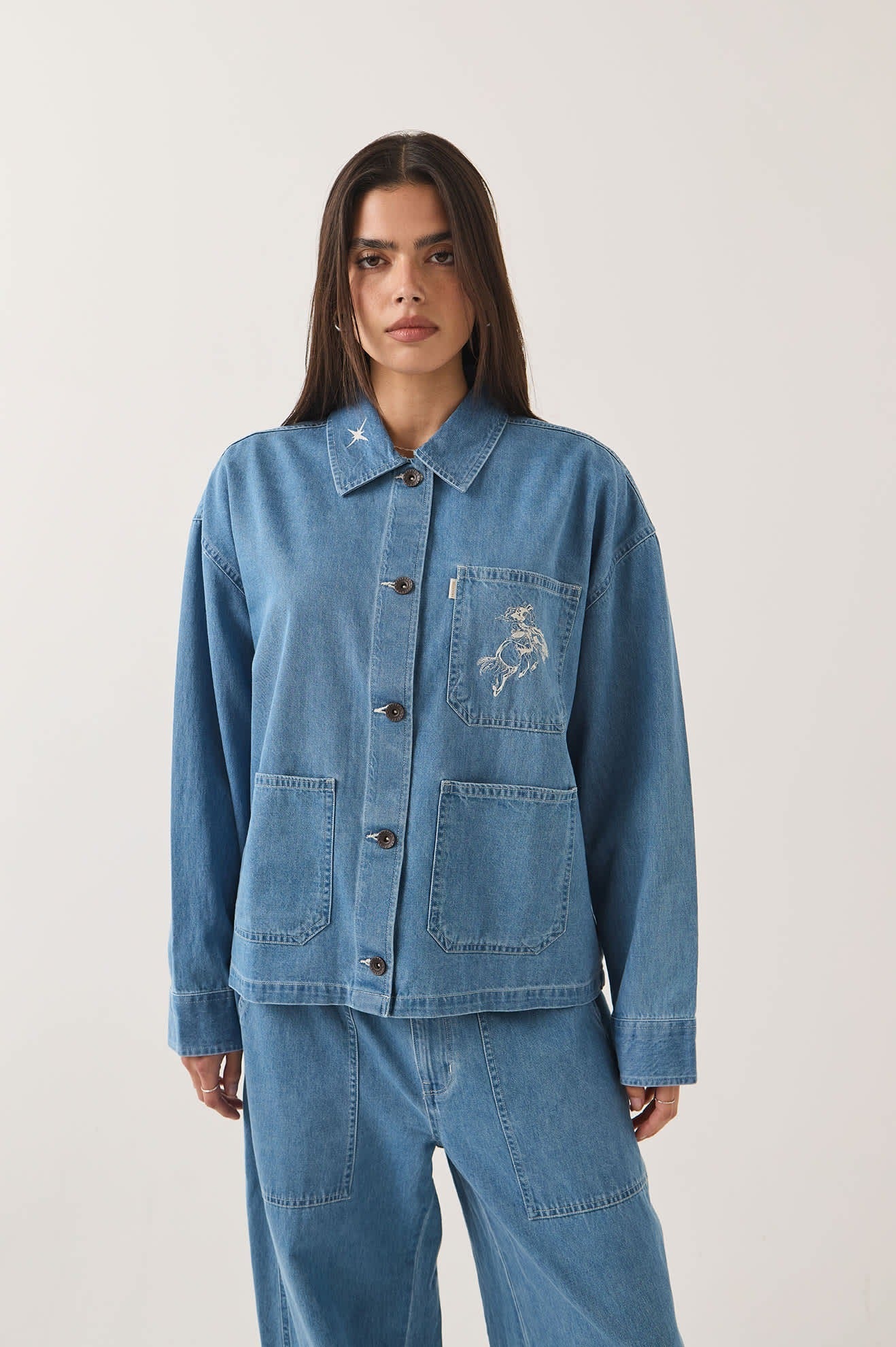 Barn Jacket - Light Stone Wash