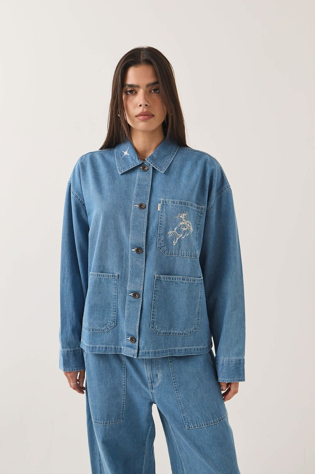 Barn Jacket - Light Stone Wash