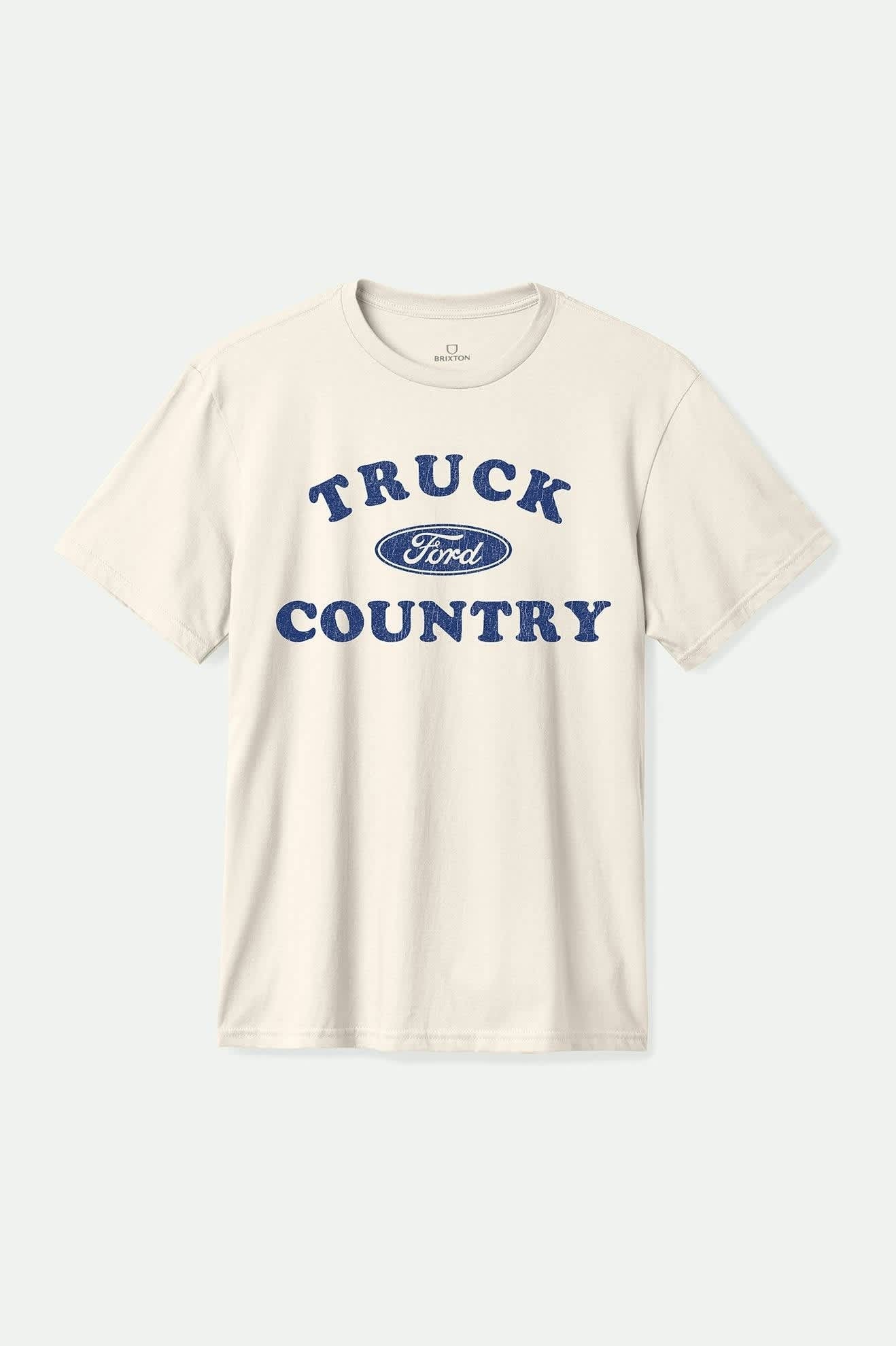 Ford Truck Country S/S Standard T-Shirt - Wimbledon White
