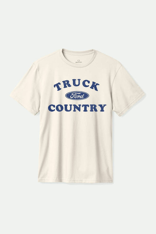 Ford Truck Country S/S Standard T-Shirt - Wimbledon White