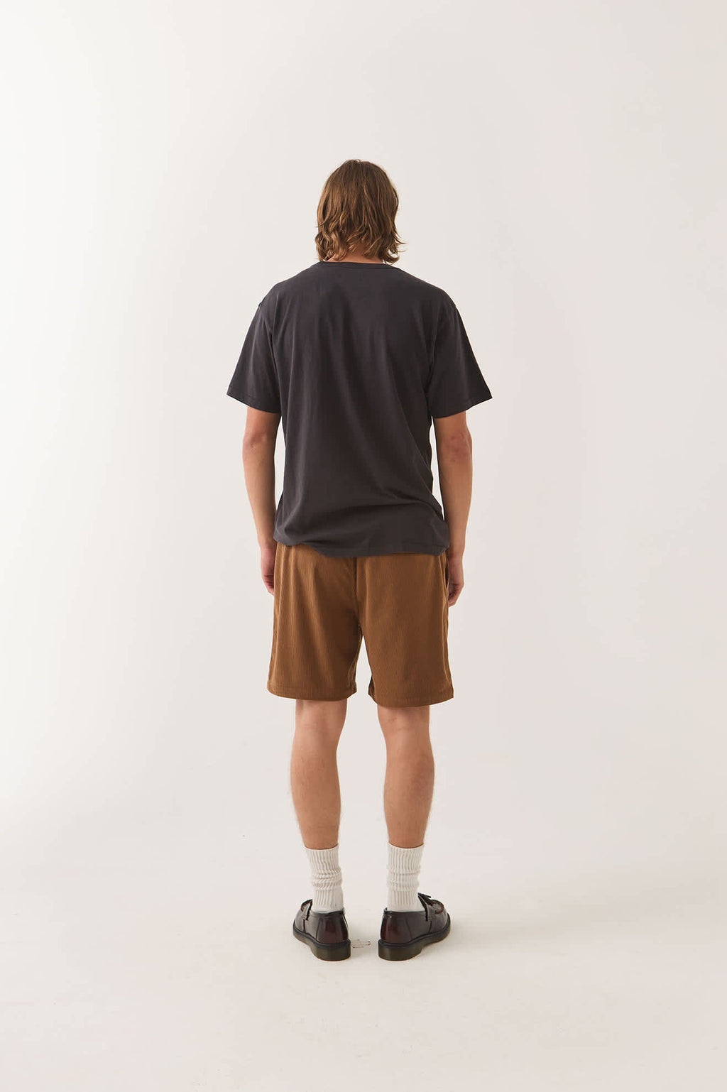 Everyday Corduroy Short - Tobacco Brown