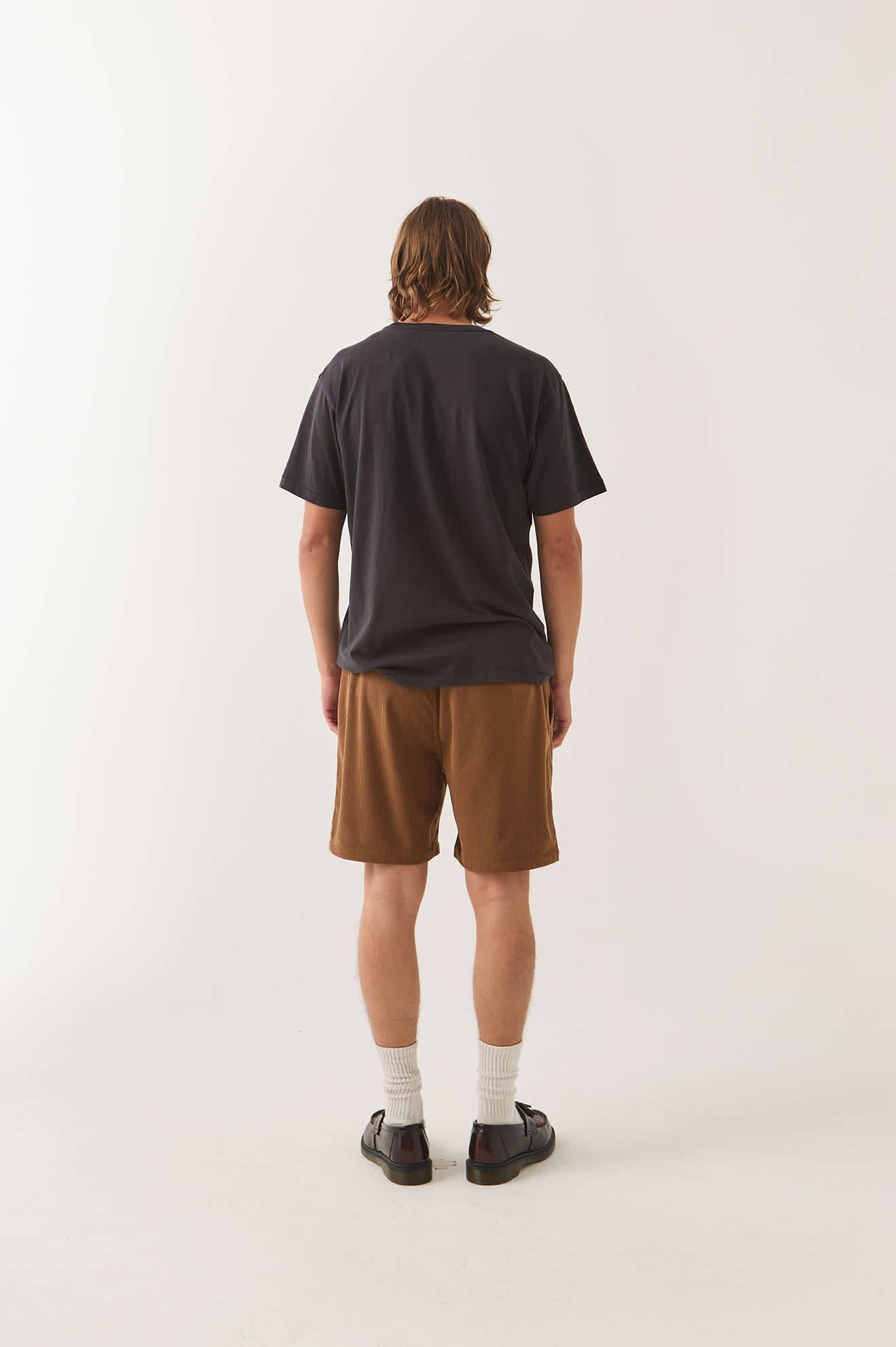 Everyday Corduroy Short - Tobacco Brown