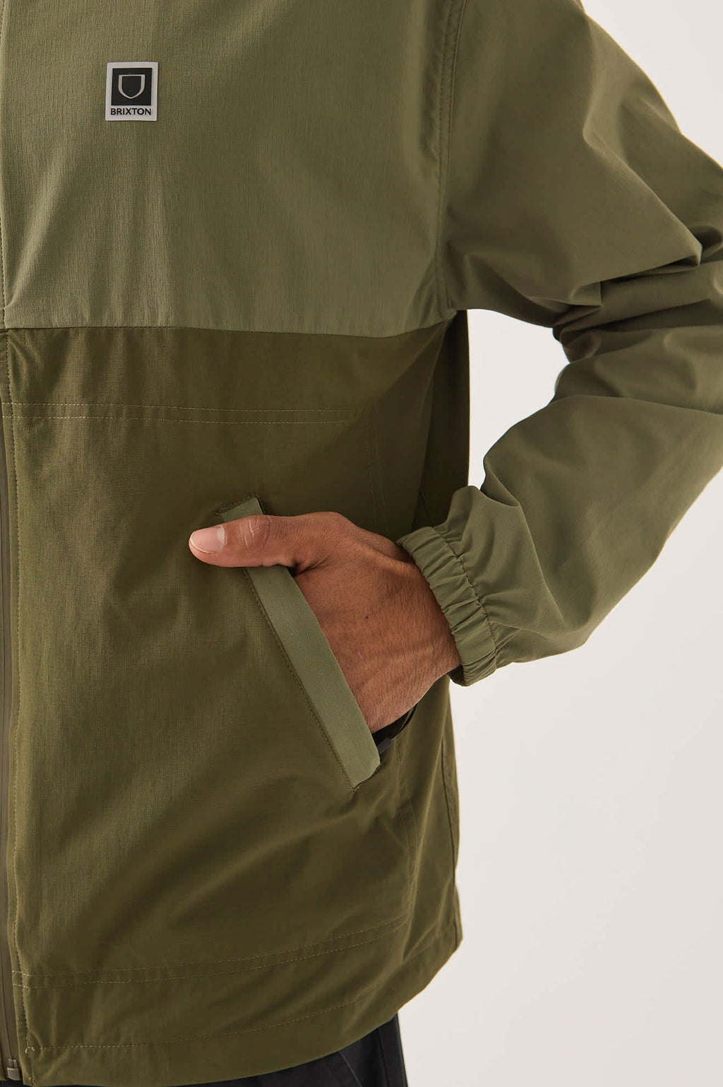 Journey Zip Jacket - Dark Olive/Olive Surplus