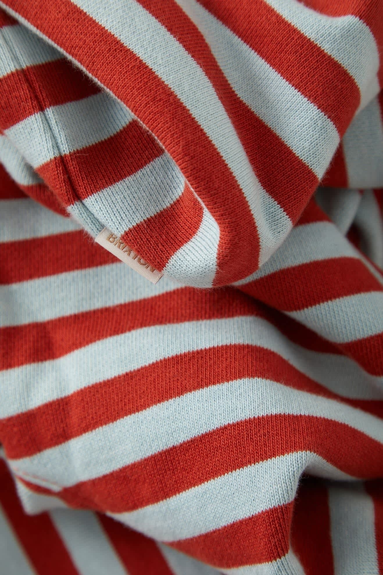 Retro Rugby Polo - Sea Grass/Rust