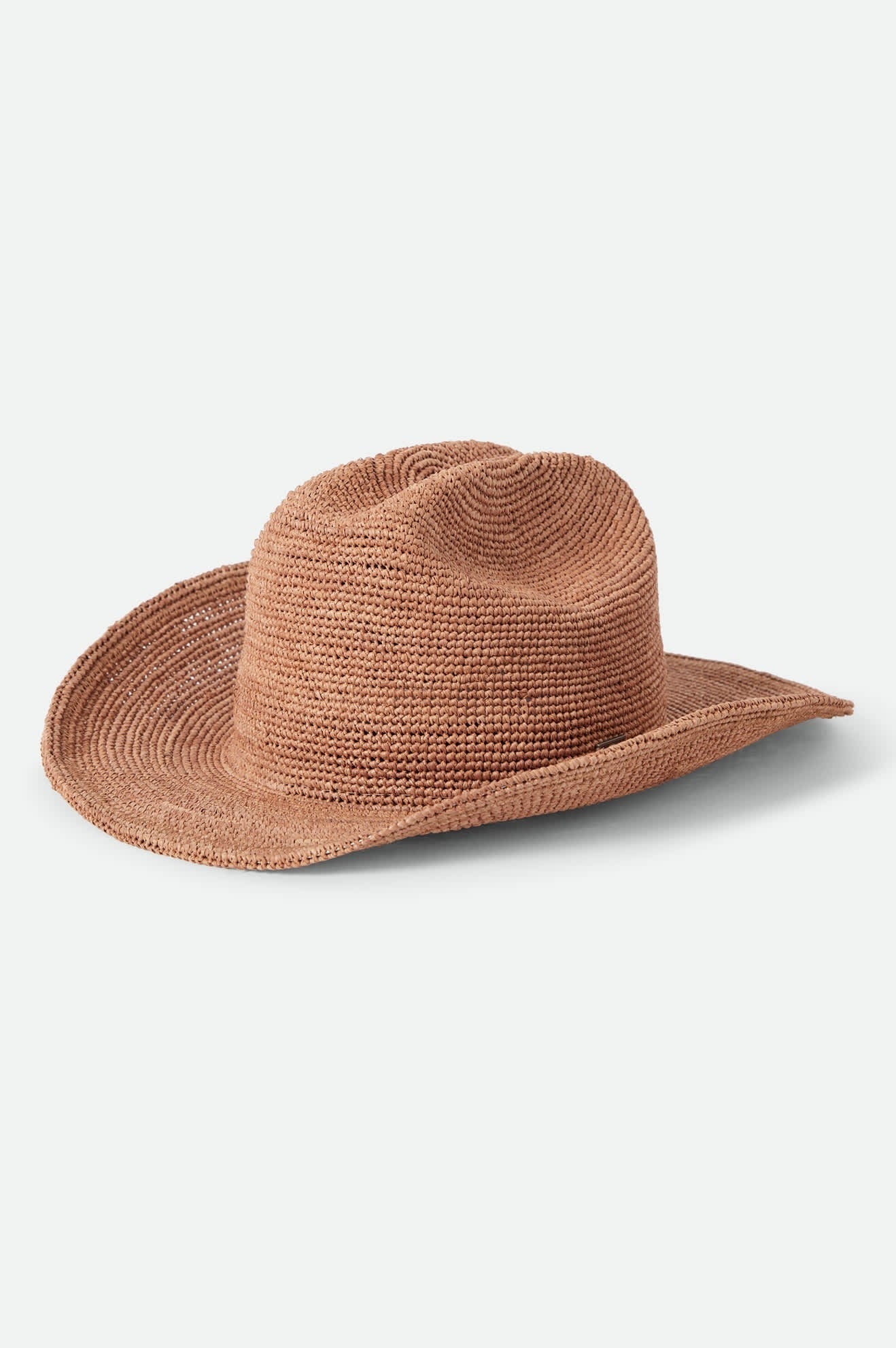 Odessa Straw Packable Cowboy Hat - Italian Clay
