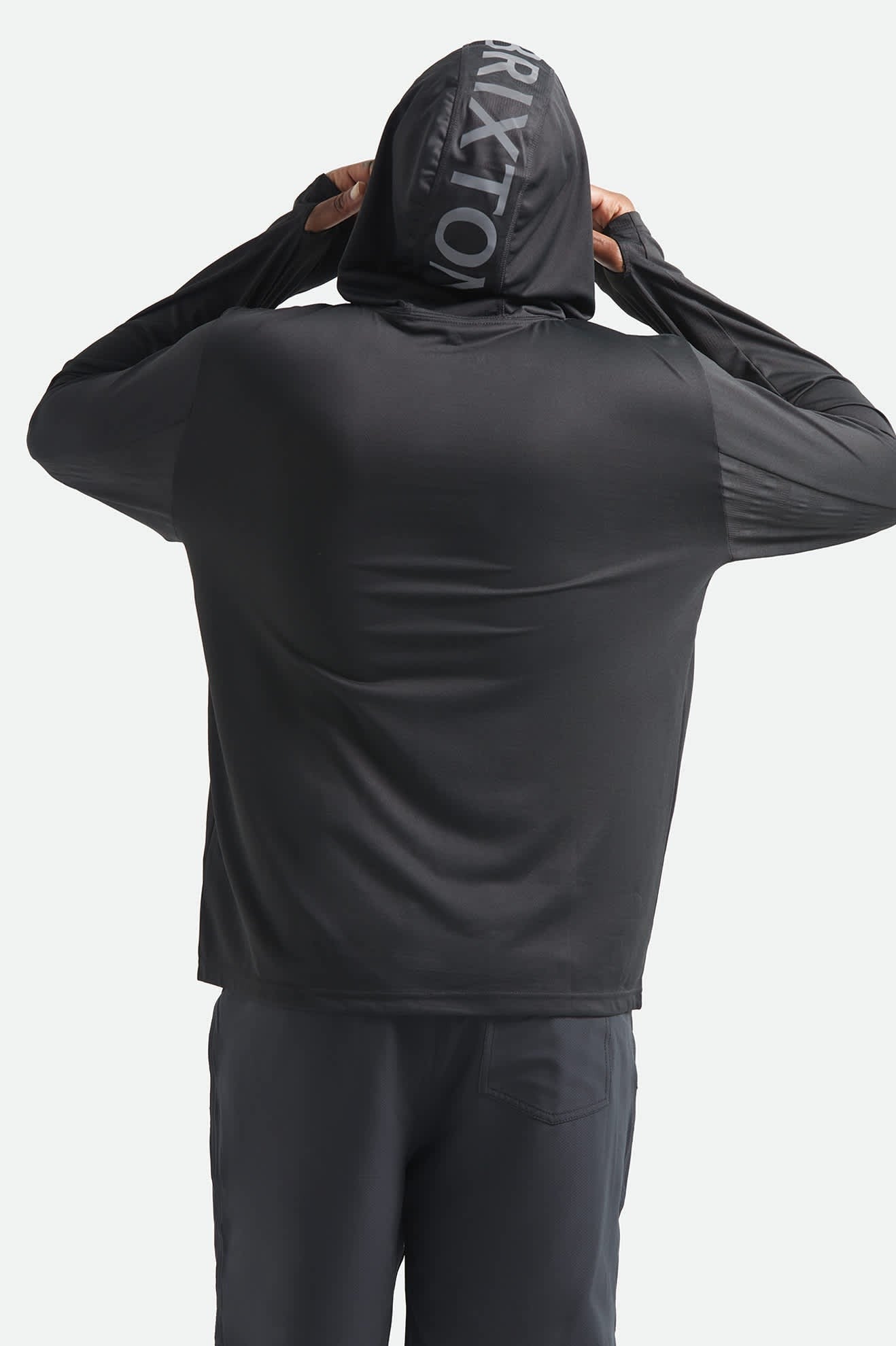 Journey Long Sleeve Sun Hoodie - Black