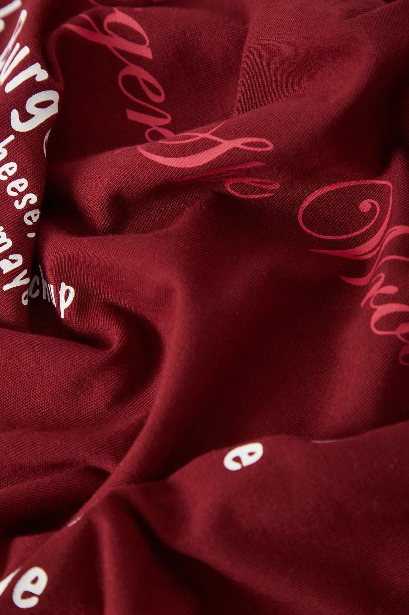 Burger She Wrote Pocket T-Shirt - Burgundy