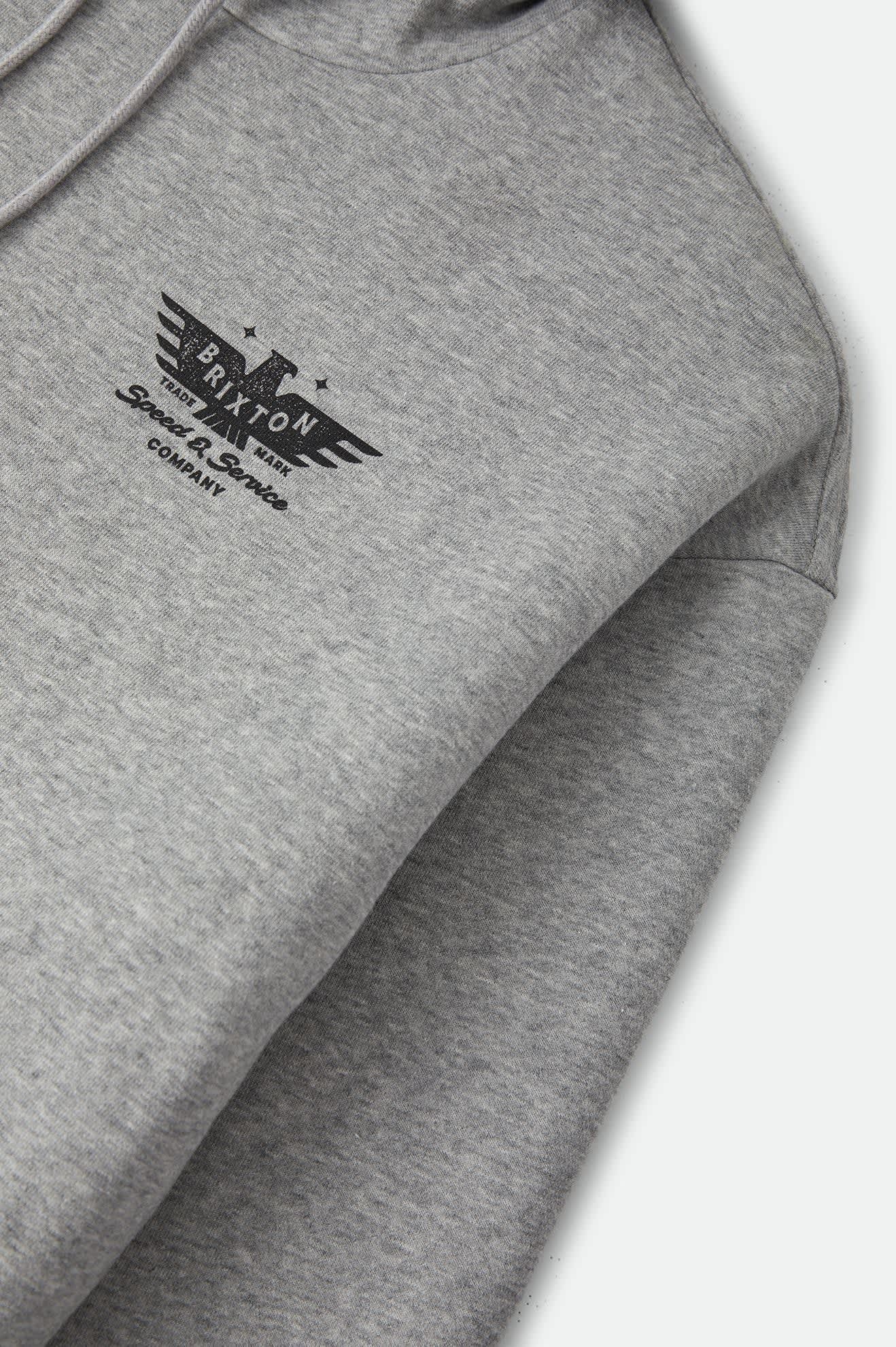 Ewing Hood - Heather Grey