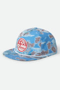 Rainier X Brixton Snapback - Blue Sky
