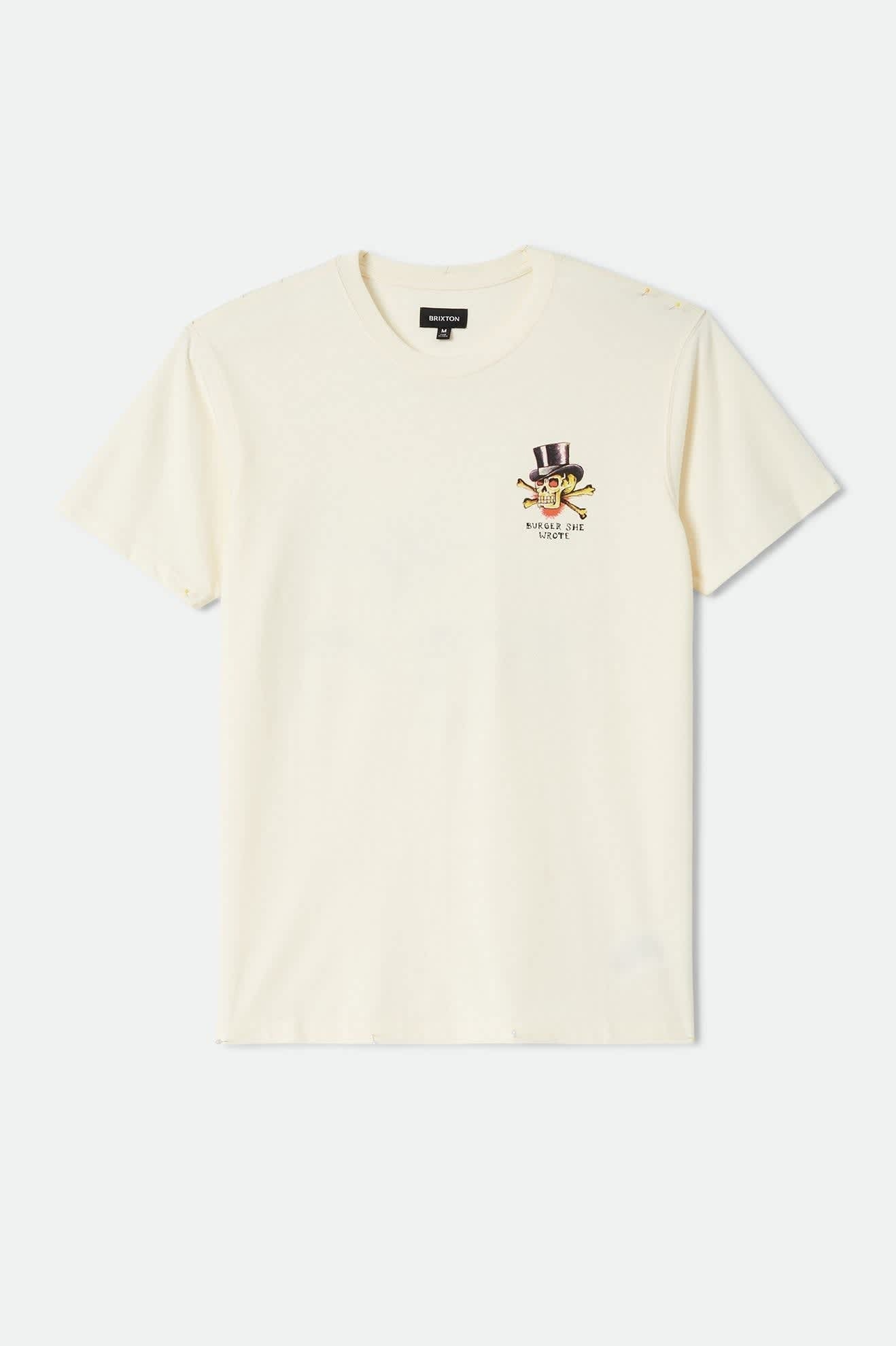 Burger She Wrote Standard T-Shirt - Natural