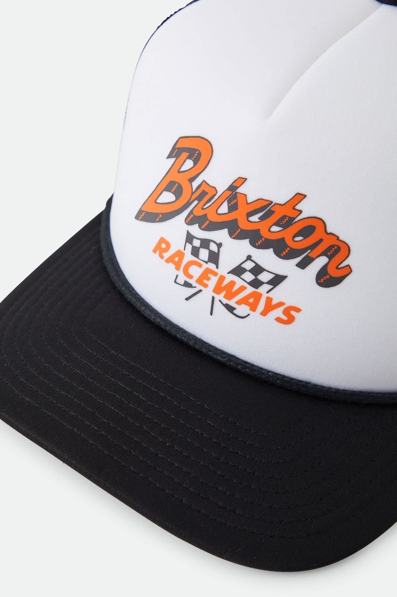 Clemont Trucker Hat - Black/White