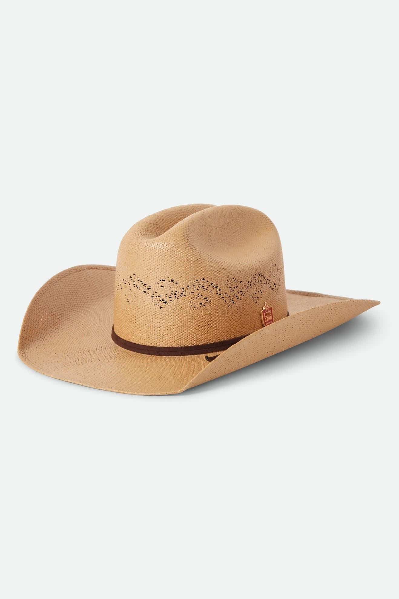 Lone Star Straw Cowboy Hat - Texas Gold
