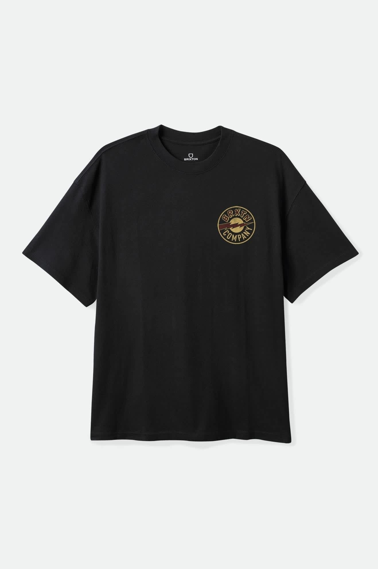 Upson Boxed Crop T-Shirt - Black