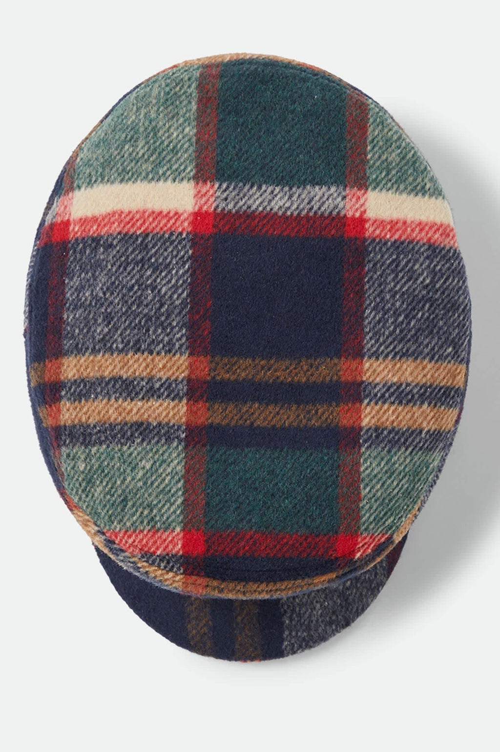Fiddler Fisherman Cap - Navy/Green/Red/Cream