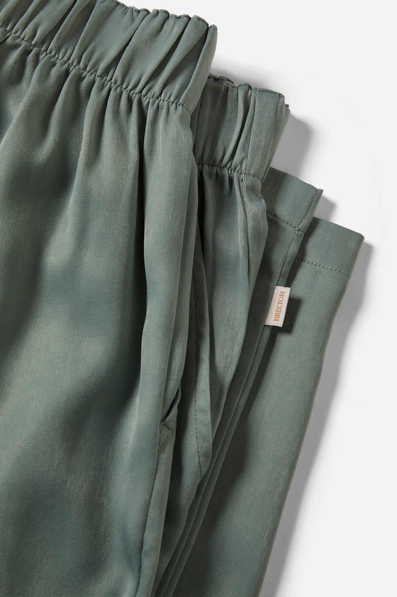 Soho Silky Pant - Blue Green Shine