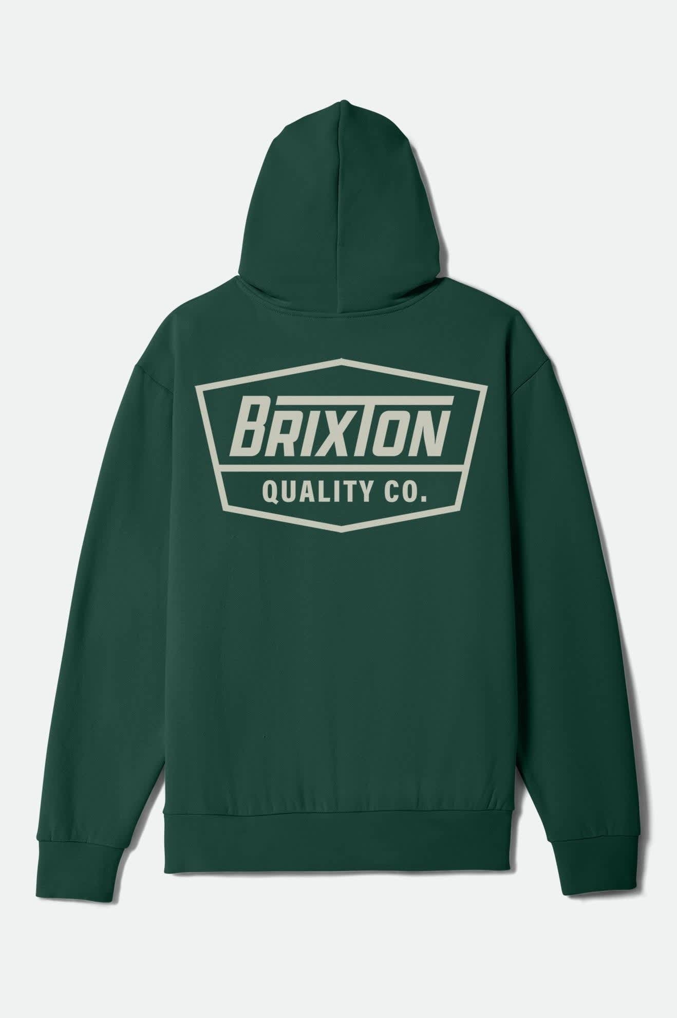 Regal Hoodie - Forest Green/Stone