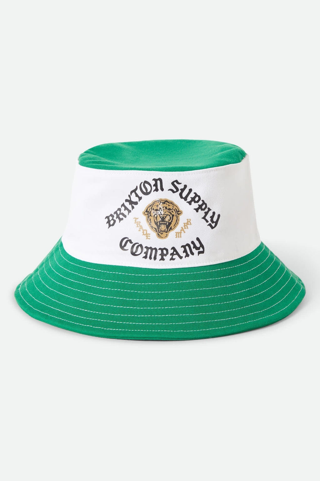 Eldon Packable Bucket Hat - Green/Off White Morado