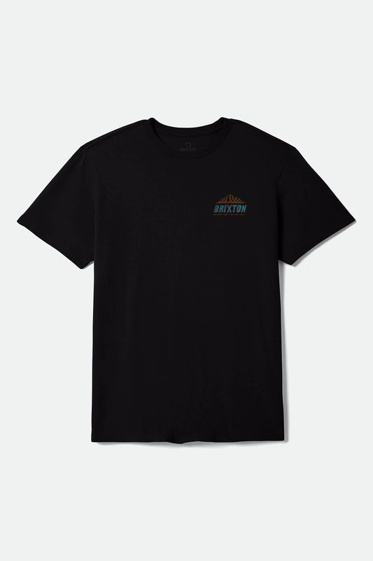 Madden Short Sleeve Standard T-Shirt - Black Worn Wash