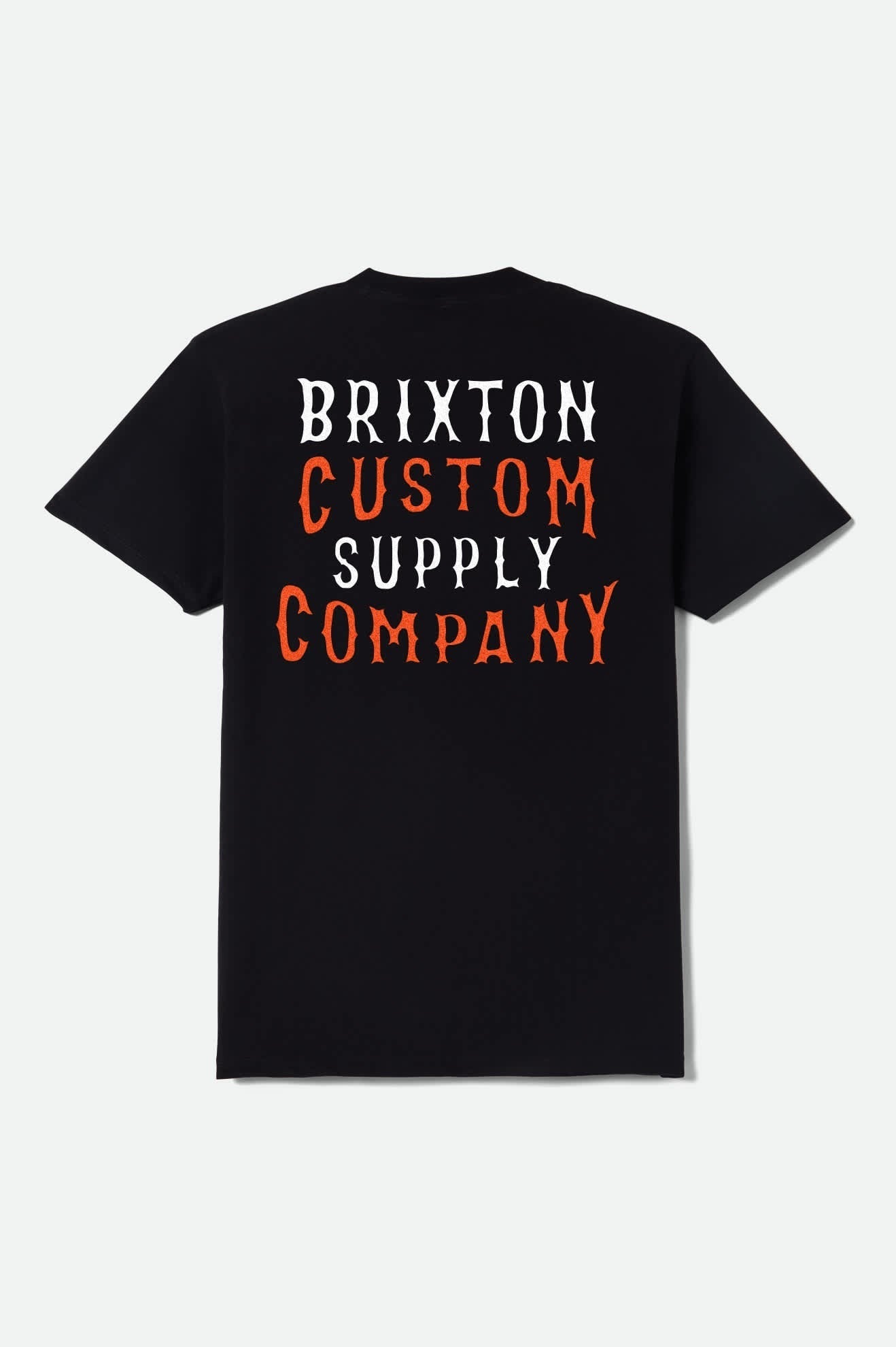 Wheaton Short Sleeve T-Shirt - Black Worn Wash
