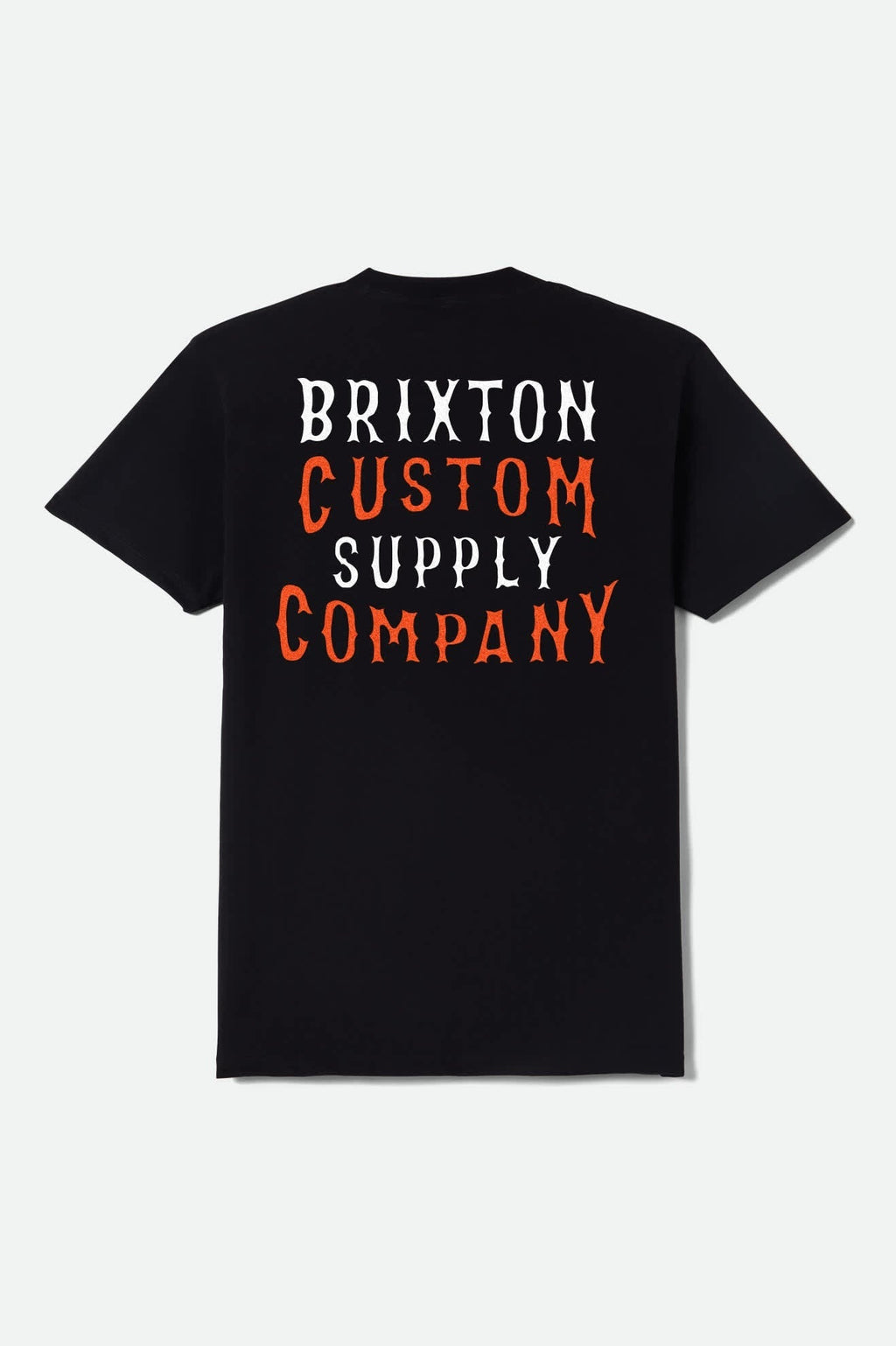 Wheaton Short Sleeve T-Shirt - Black Worn Wash