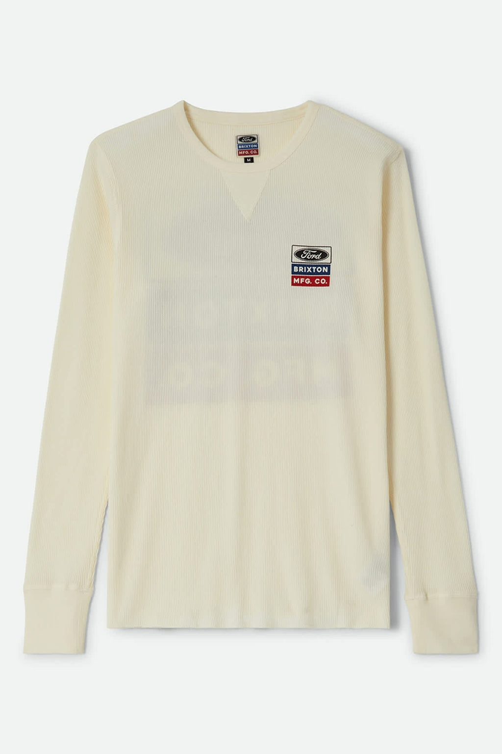 Ford Service Dept Waffle T-Shirt - Wimbledon White